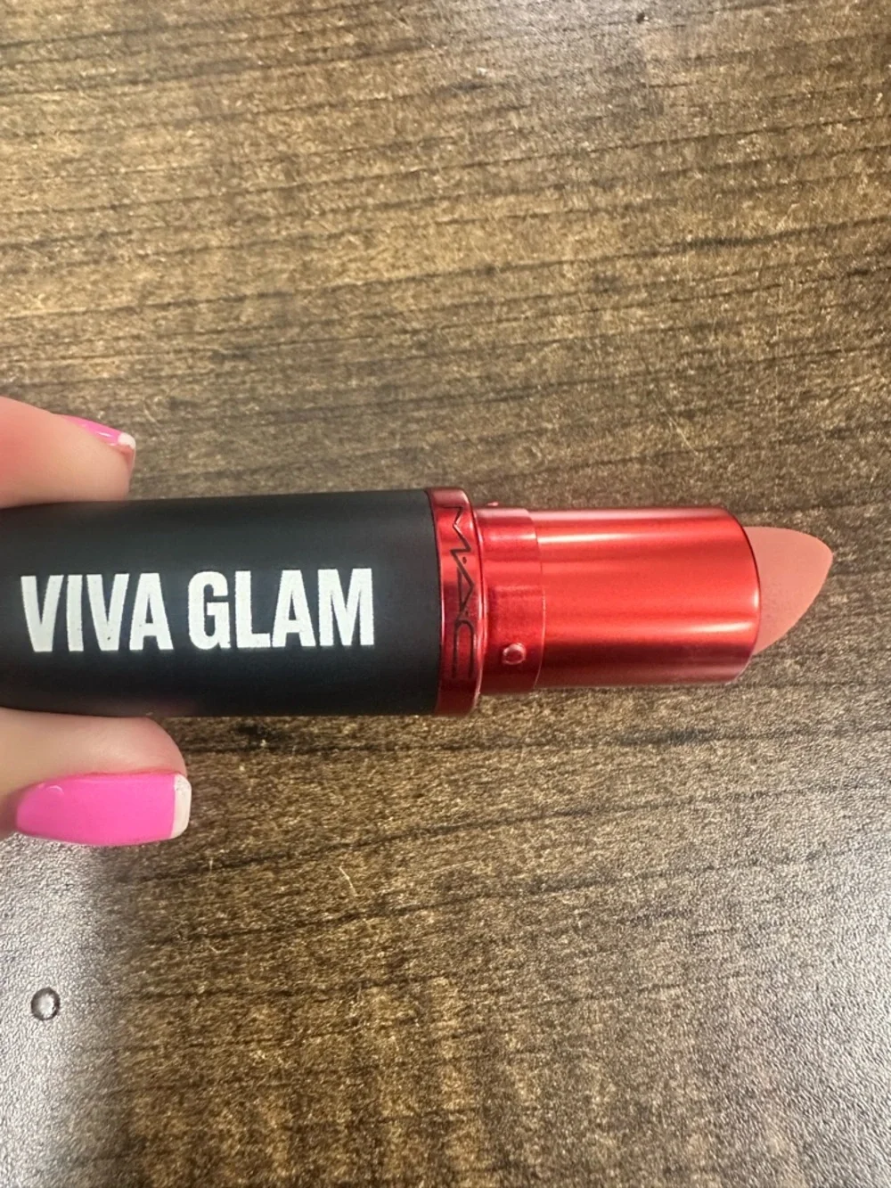 MAC Cosmetics 'Protect The Dolls' Black Matte Lipstick Case with Red Accent